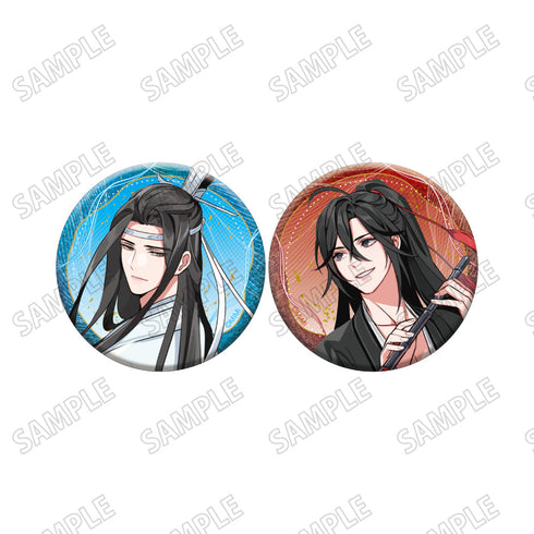 『大河幻想ラジオドラマ魔道祖師』台紙付き缶バッジセット【完結記念展ver.】A